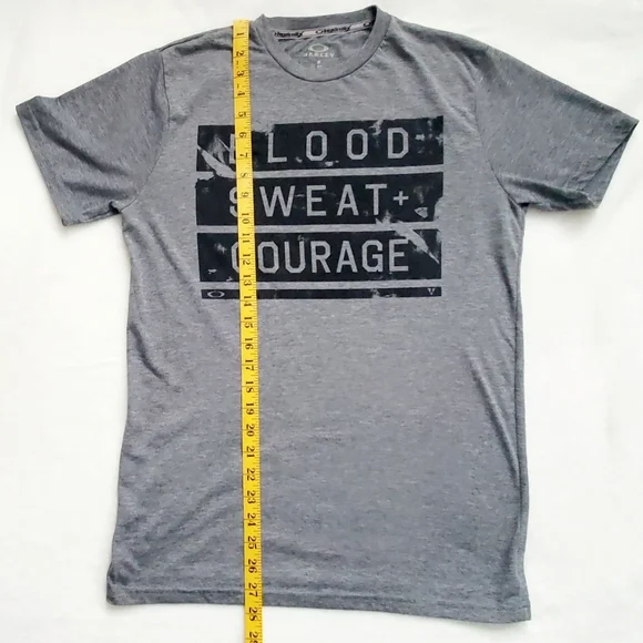 OAKLEY Blood Sweat Courage Tshirt - Picture 4 of 6